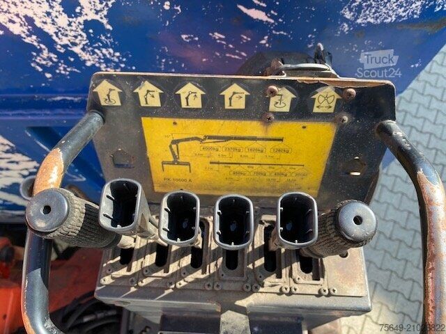 Tornkran Mercedes-Benz Atego 1823 4x2 Atego 1823 4x2 mit Kran Palfinger PK10500, Kipper 16m³