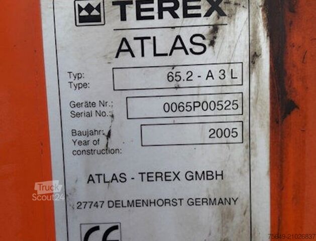 Tornkran Mercedes-Benz Axor 1828 AK 4x4 Axor 1828 AK 4x4, Winterdienstausstattung, Kran Atlas AK 65.2, Funk