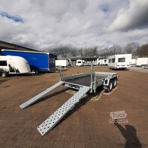 Przyczepa samochodowa BLYSS Baumaschinentransporter 380x180cm 3500kg zGG