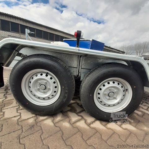 Přívěs na auto BLYSS Baumaschinentransporter 380x180cm 3500kg zGG