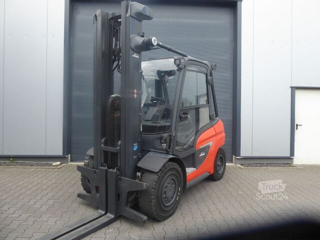 Фронтальный погрузчик-вилочный Linde H50D