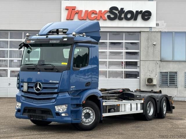 Abrollkipper  Actros 2551L LENKACHSE Abrollkipper mit Haken