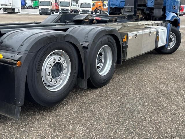 Ruloninė konteinerinė savivartis  Actros 2551L LENKACHSE Abrollkipper mit Haken