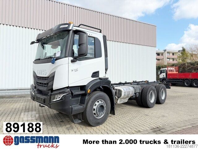 Sunkvežimio važiuoklė Iveco X-Way AD300X46Z 6x4, Retarder, Navi