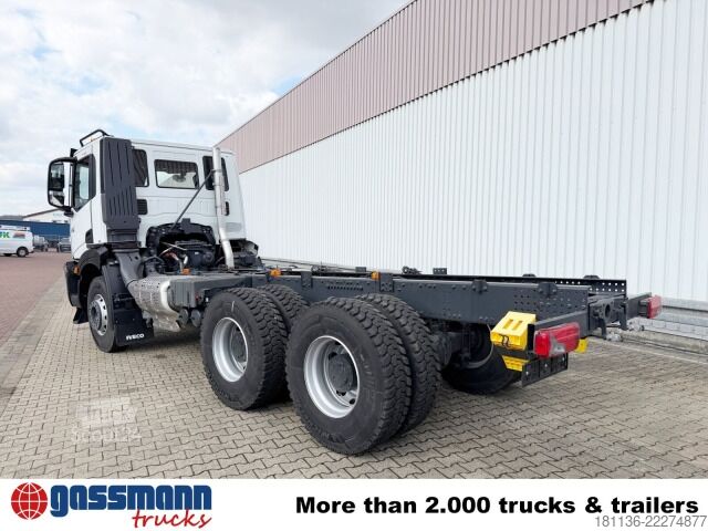 Sunkvežimio važiuoklė Iveco X-Way AD300X46Z 6x4, Retarder, Navi