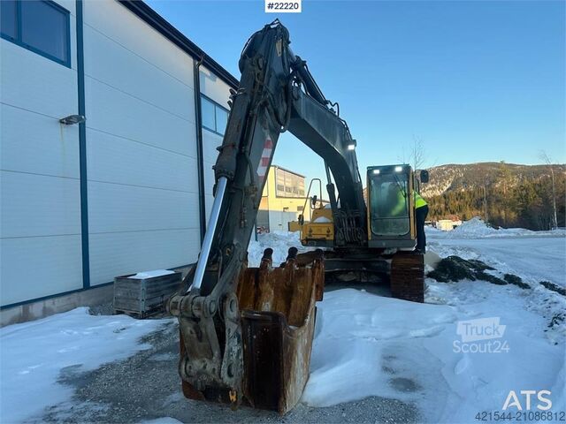 Crawler excavator Volvo EC210 BLC excavator w/ toothed bucket. WATCH VIDEO