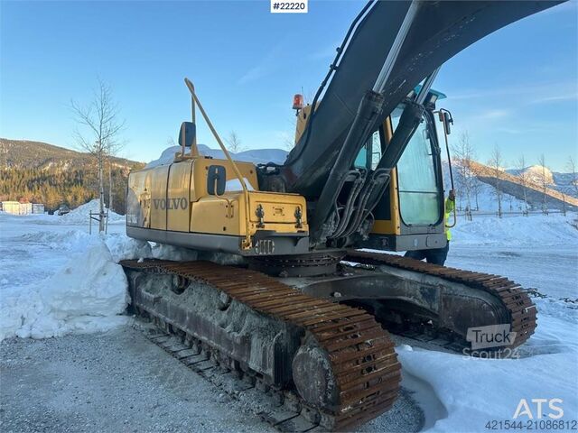 Crawler excavator Volvo EC210 BLC excavator w/ toothed bucket. WATCH VIDEO