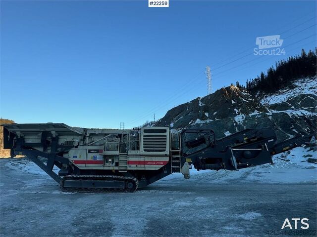 Crusher Metso LT1110S impact crusher with screen