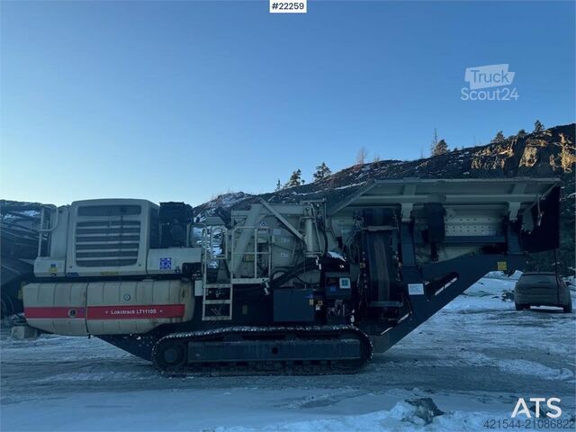 Crusher Metso LT1110S impact crusher with screen