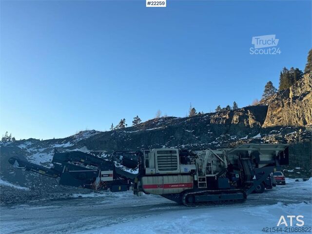Crusher Metso LT1110S impact crusher with screen