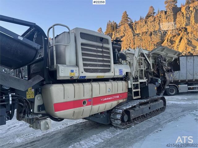 Crusher Metso LT1110S impact crusher with screen