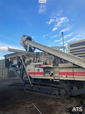Trituradora de escombros Metso LT1110S impact crusher with screen