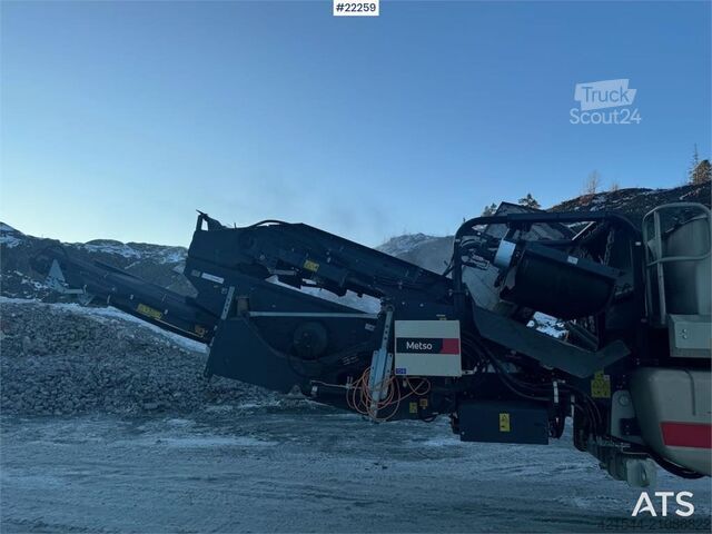 Trituradora de escombros Metso LT1110S impact crusher with screen