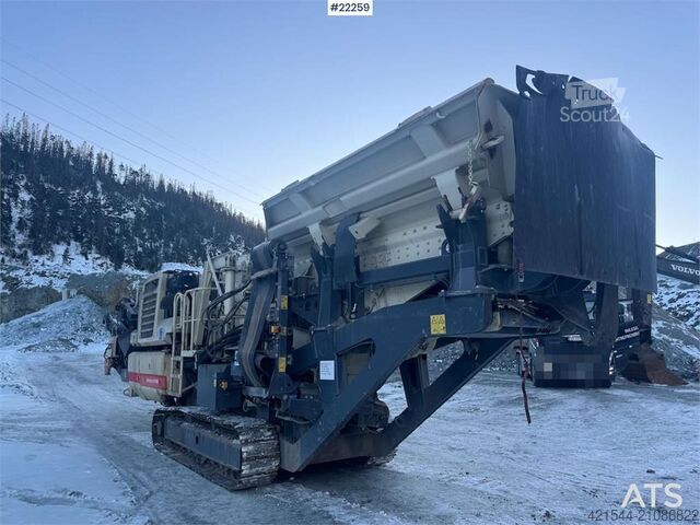 Trituradora de escombros Metso LT1110S impact crusher with screen