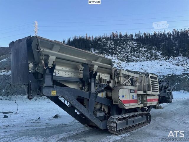 Trituradora de escombros Metso LT1110S impact crusher with screen