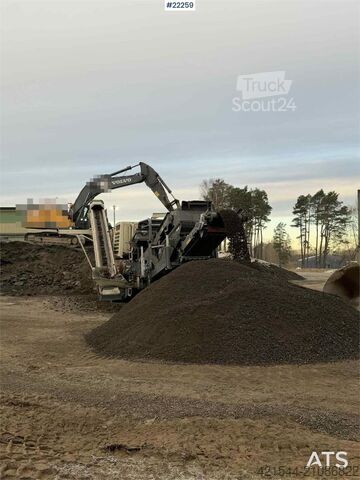 Trituradora de escombros Metso LT1110S impact crusher with screen