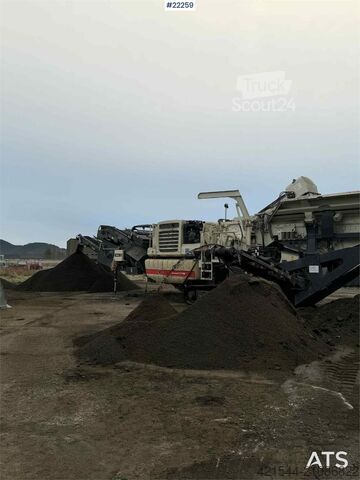 Trituradora de escombros Metso LT1110S impact crusher with screen