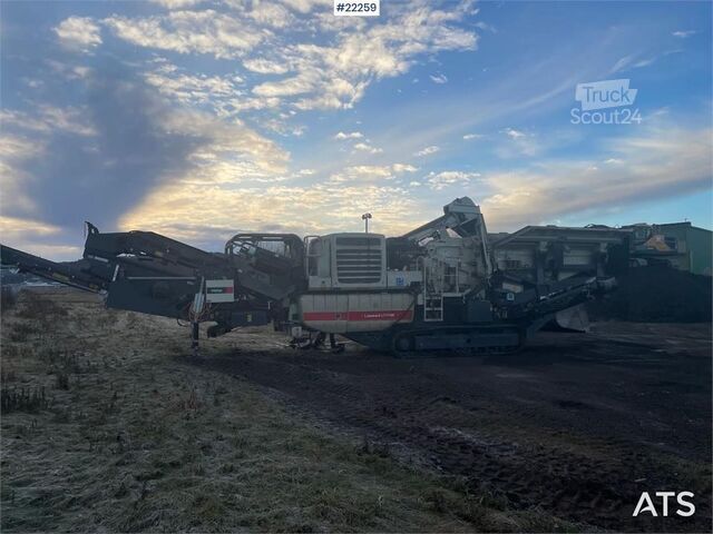 Trituradora de escombros Metso LT1110S impact crusher with screen