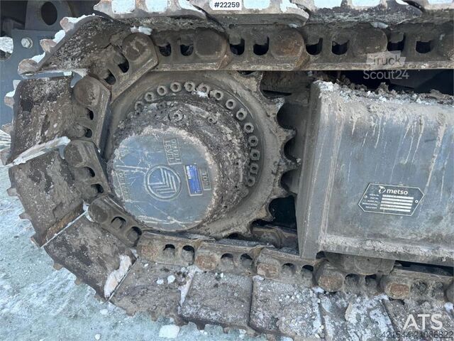 Trituradora de escombros Metso LT1110S impact crusher with screen