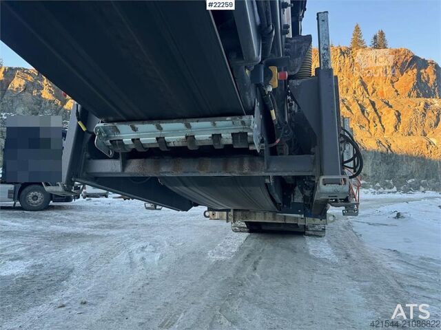 Trituradora de escombros Metso LT1110S impact crusher with screen