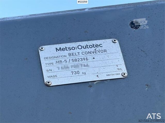Trituradora de escombros Metso LT1110S impact crusher with screen