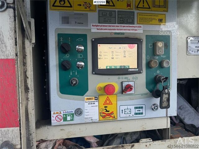 Trituradora de escombros Metso LT1110S impact crusher with screen