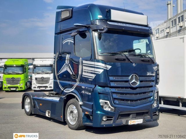 Volume trekker MERCEDES-BENZ 1851 LS ACTROS Giga Retarder Standklima Alu