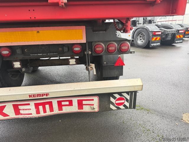 Trójstronna przyczepa wywrotka KEMPF THKD-18, Tandem-Dreiseitenkipper, Alu, Edscha