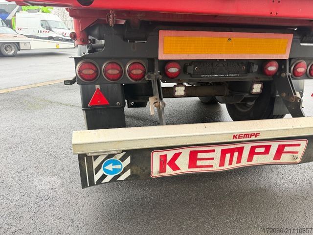 Trójstronna przyczepa wywrotka KEMPF THKD-18, Tandem-Dreiseitenkipper, Alu, Edscha