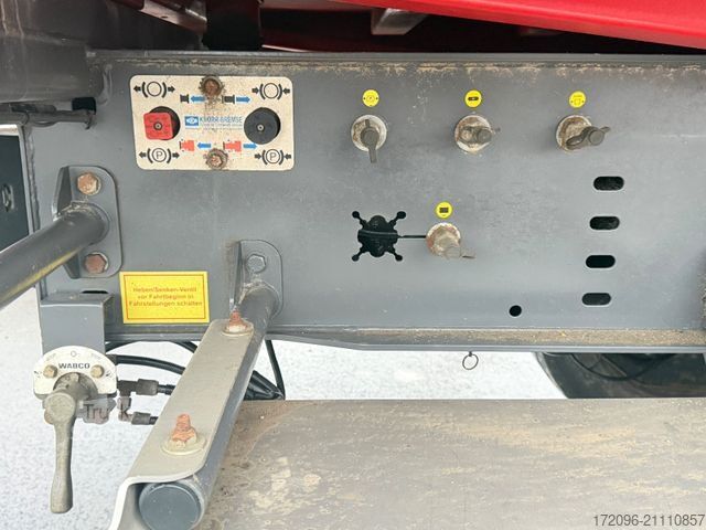 Trójstronna przyczepa wywrotka KEMPF THKD-18, Tandem-Dreiseitenkipper, Alu, Edscha