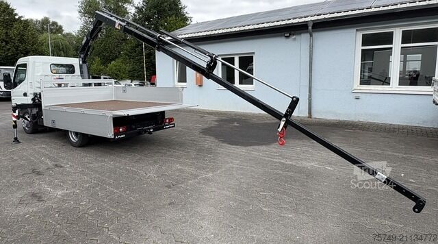 Furgone pick-up Fuso 3S15 Alu Pritsche 2.80m Ladekran Funk! sofort verfügbar!