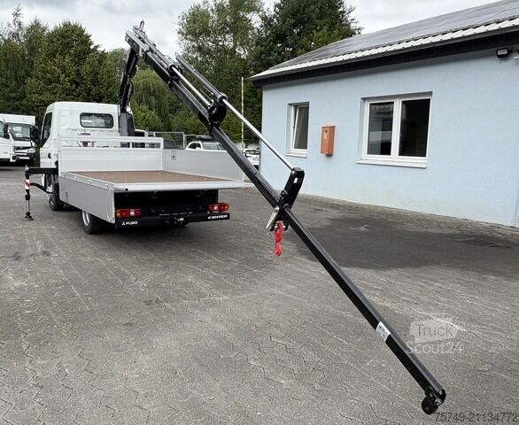 Furgone pick-up Fuso 3S15 Alu Pritsche 2.80m Ladekran Funk! sofort verfügbar!