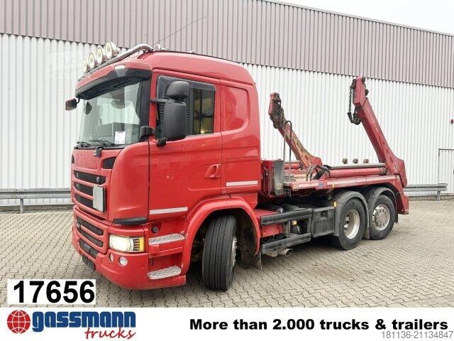 Camion benne Scania G 450 /6x2/4, Meiller AK 16 MTG, Funk, Teleskop