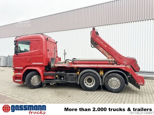 Camion benne Scania G 450 /6x2/4, Meiller AK 16 MTG, Funk, Teleskop