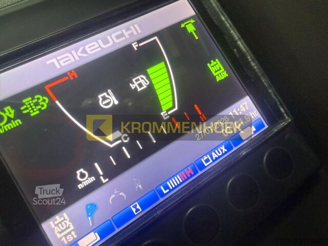 Εκσκαφέας Midi Takeuchi TB 290 Engcon Draaikantelstuk