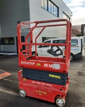 Plataforma de tesoura MAGNI ES 0607 EP Elektro 5,90 m