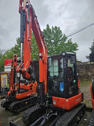 Mini bager Kubota KX037-4 (nur 4 Betriebsstunden, "neu" )