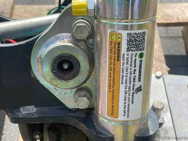 Draaitafel STEELWRIST TMX S30 -180HA | TILT QUICKCOUPLER | TILTING CO...