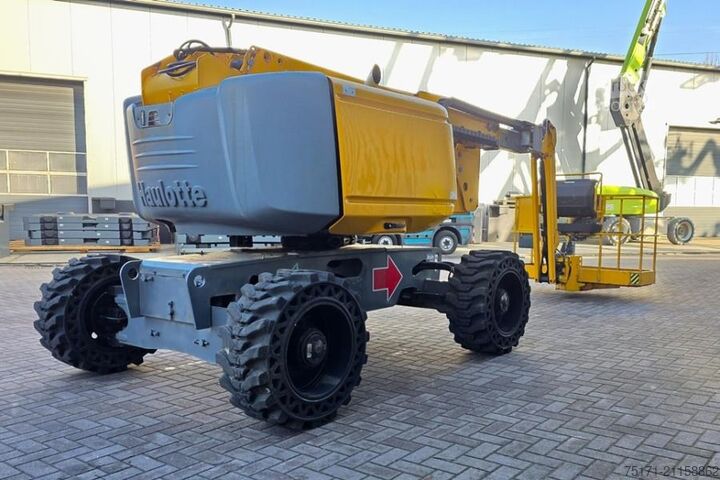 Articulated telescopic work platform Haulotte HA16RTJ Pro Diesel, 4x4x4 Drive, 16 m Working Heig