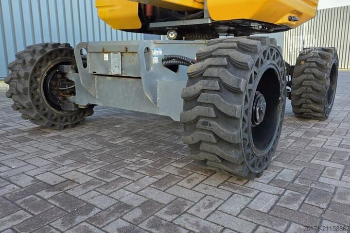 Articulated telescopic work platform Haulotte HA16RTJ Pro Diesel, 4x4x4 Drive, 16 m Working Heig