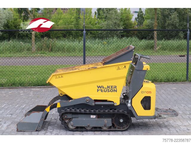 Mini dumper WACKER NEUSON DT05 D | SELF LOADING | LOW HOURS