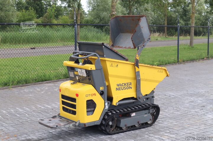 Mini dumper WACKER NEUSON DT05 D | SELF LOADING | LOW HOURS