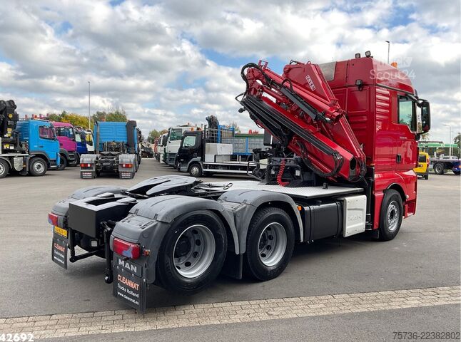  Man TGX 28.440 Euro 6 Fassi 23 Tonmeter laadkraan +...