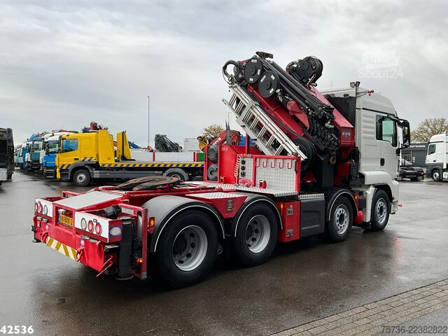  Man TGS 35.500 8x4 HMF 95 Tonmeter laadkraan bj. 2019!