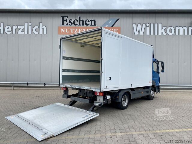 Kasa kamyoneti MERCEDES-BENZ Atego 818 4,35mKoffer*LBW+Tür*3x Sitze*AC*Autom.