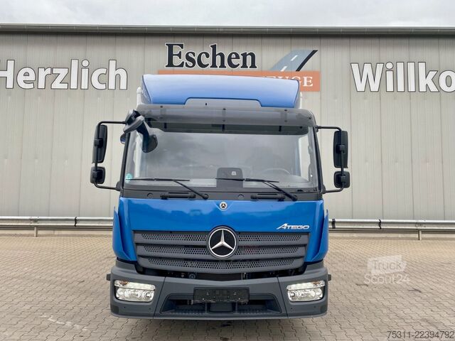 Kasa kamyoneti MERCEDES-BENZ Atego 818 4,35mKoffer*LBW+Tür*3x Sitze*AC*Autom.