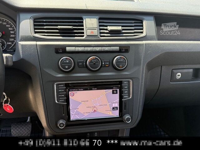Kastenwagen VOLKSWAGEN Caddy Maxi DSG Klima Navi Kamera 2 Schiebetüren