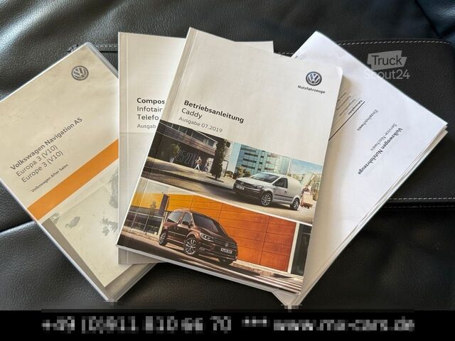 Kastenwagen VOLKSWAGEN Caddy Maxi DSG Klima Navi Kamera 2 Schiebetüren