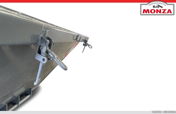 Skip container Monza 7 m³ - Absetzmulde - Stahldeckel