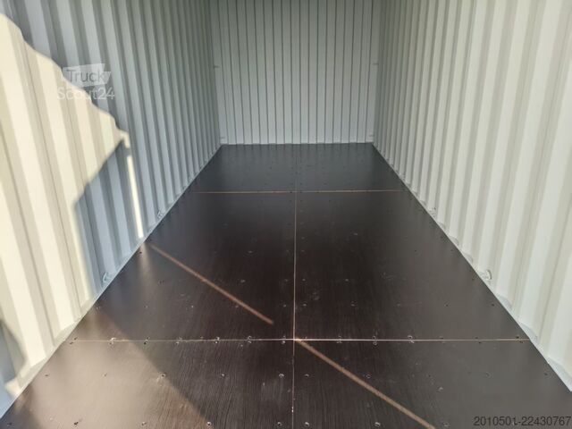 Jūras konteiners 20 Fuß Seecontainer /One Way / Anthrazit / self storage / Lagercontainer / 6m